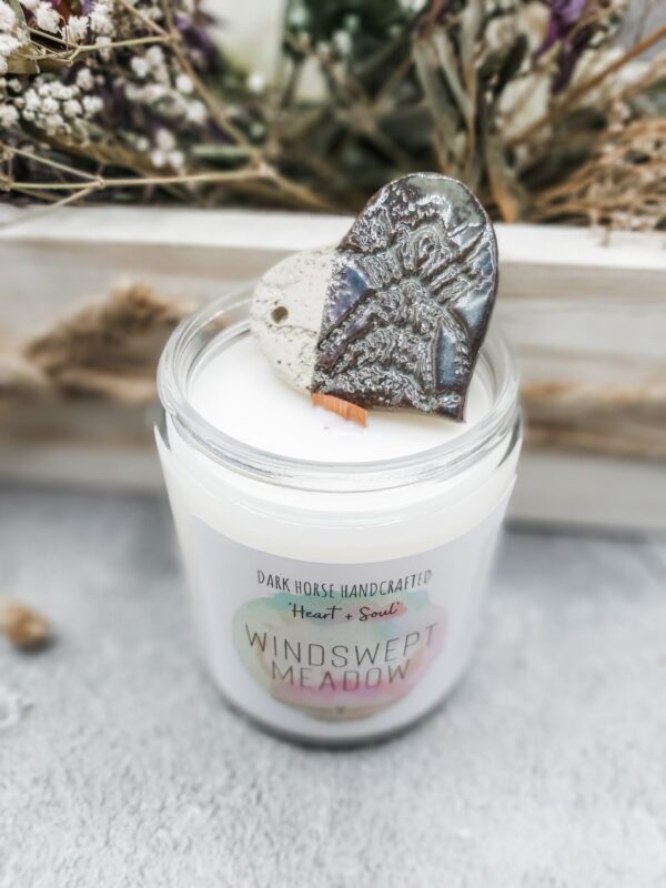 WINDSWEPT MEADOW - Scented Soy Candle - 'Heart & Soul' Collection