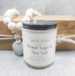 Wood Sage & Sea Salt - Scented Soy Candle