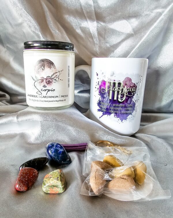 Scorpio Zodiac Candle Gift Box