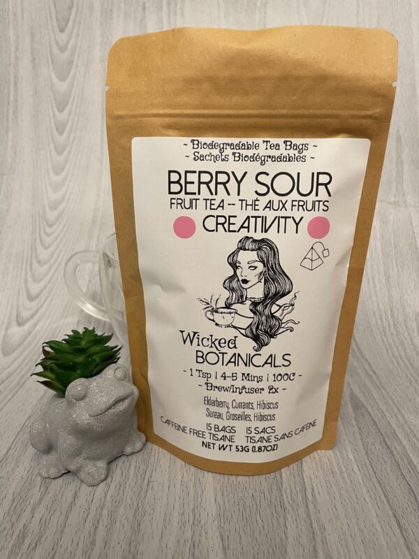 CREATIVITY | Berry Sour Bagged Loose Fruit Tea
