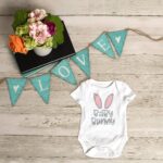 Easter Bunny Baby Romper Bodysuit