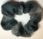 Wool Scrunchies - Green Plaid