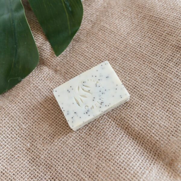 Handmade Poppy Seed and Lemon Bar Soap