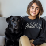 Embroidered Mama Sweatshirt