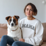 Embroidered Mama Sweatshirt