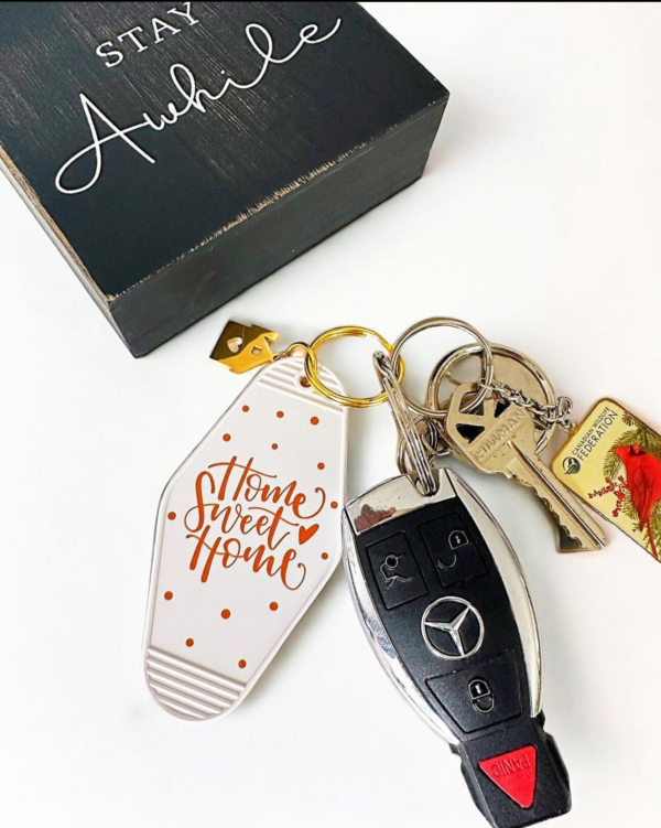 Home Sweet Home Motel Key Chain