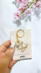 Personalized Heart Key Chains | Initial Key Chains | Key Chain Favors | Acrylic Heart Key Chain