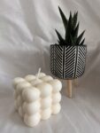 Vanilla Sky - White Large Bubble Soy Wax Candle