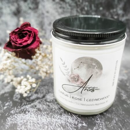 Aries - Zodiac Candle