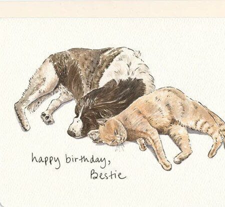 Happy Birthday Bestie Card