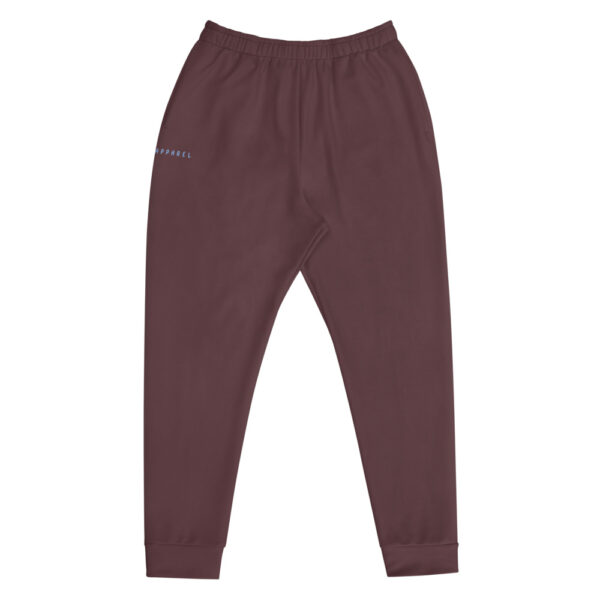 Slim-fit Men's Brown Joggers-brushed fleece