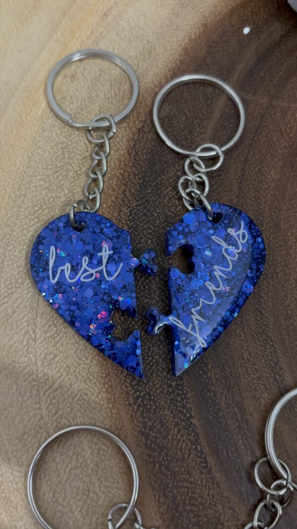 Best friend keychains