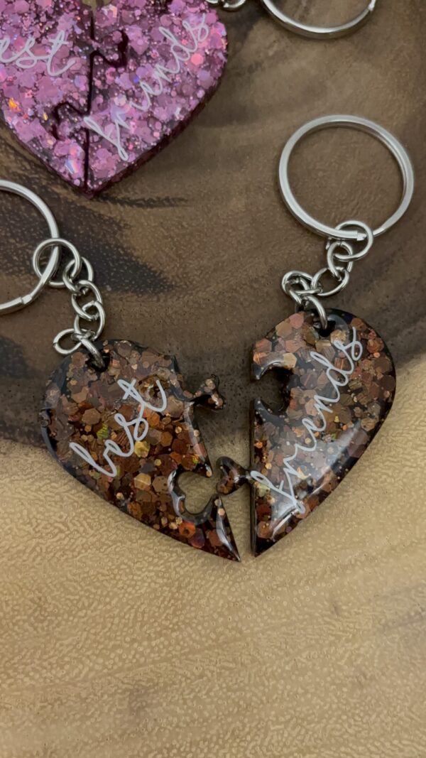 Best friend keychains
