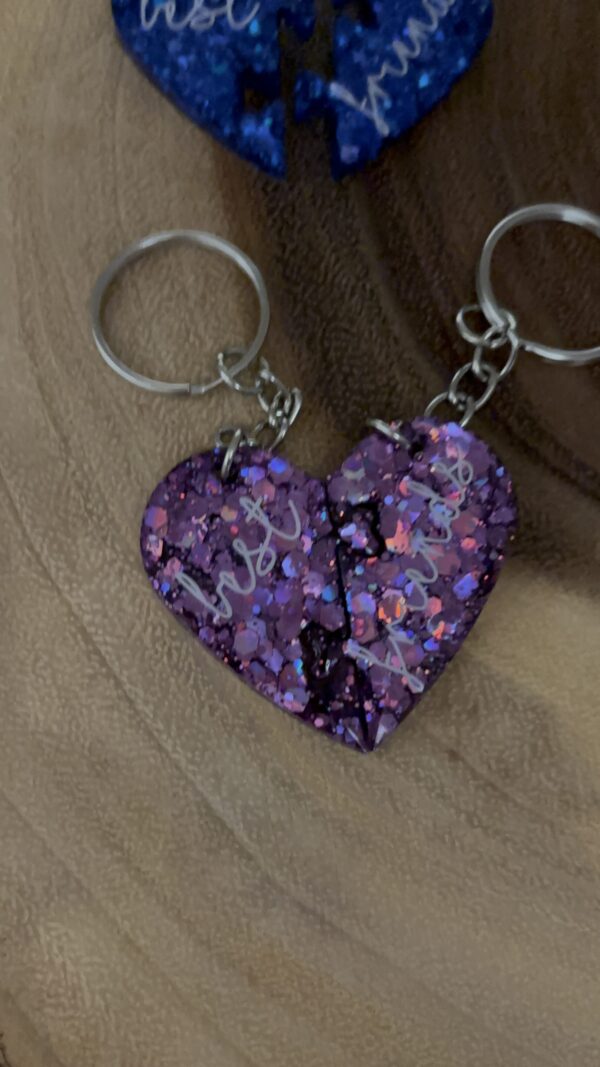 Best friend keychains