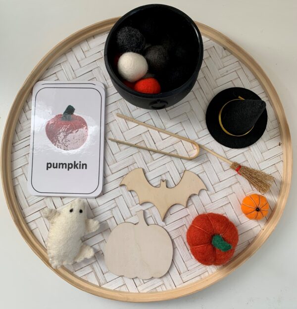 Halloween Sensory Play Loose Parts Set