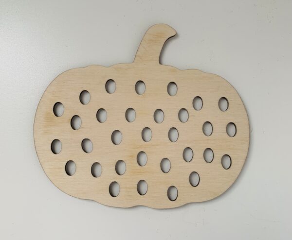 Pumpkin Lacing Activity