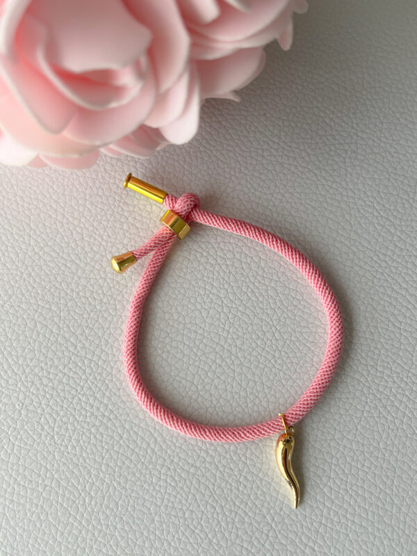 Cornicello Pink Bracelet