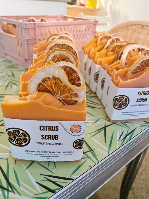 Citrus Scrub Exfoliating Soap Bar