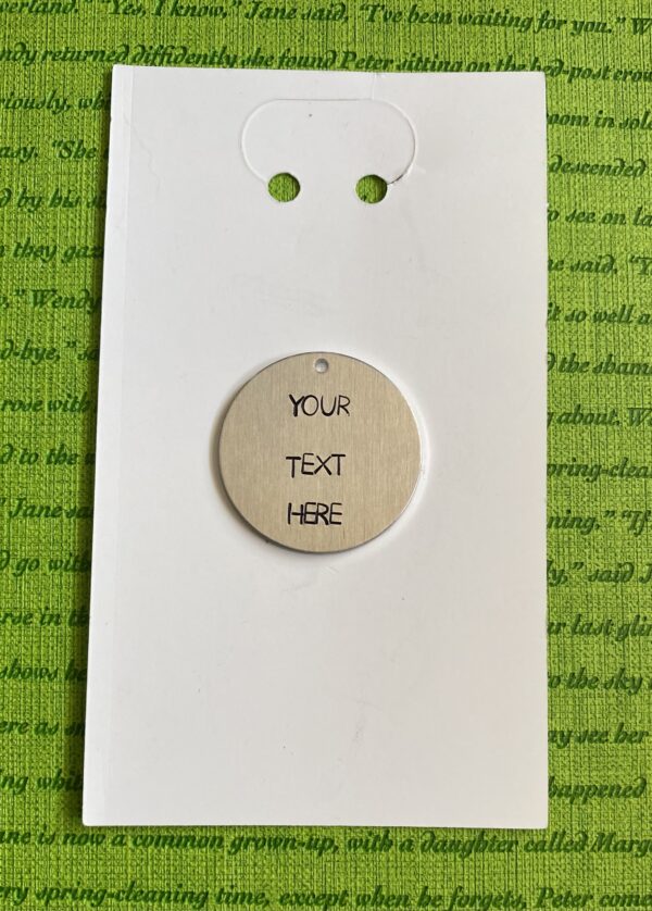 Personalized Hand Stamped Keychains