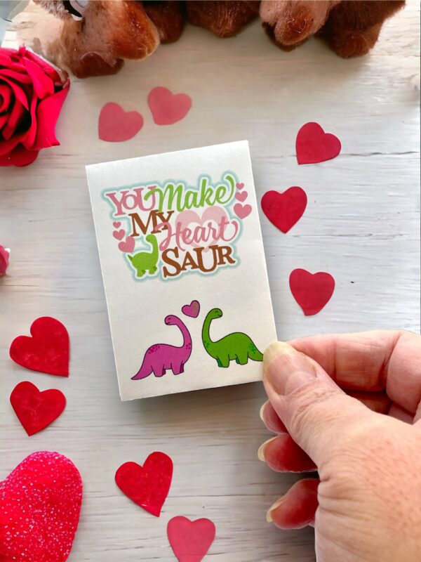 Seed Packages - Valentine's Day Gift for Kids - Includes Poppy Seeds