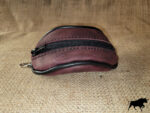 Hand made leather key and coin case