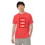 Amour Paprika garment-dyed heavyweight Valentine t-shirt