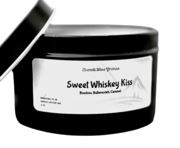 Black Tin Candle