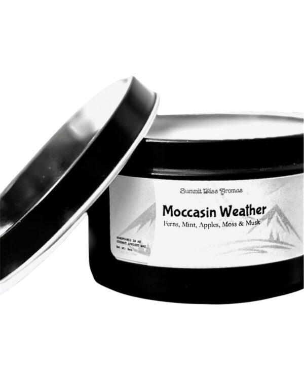 Black Tin Candle