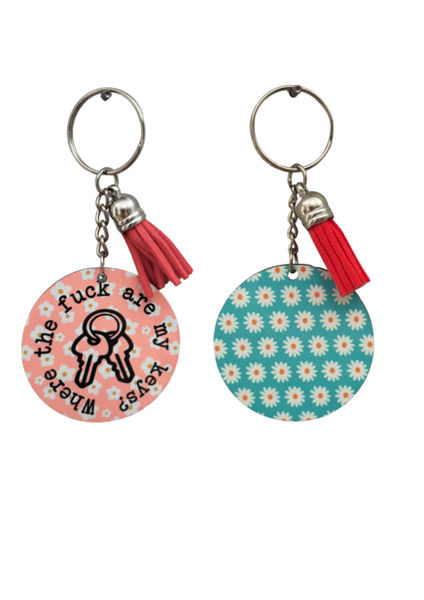 Double Sided Keychains
