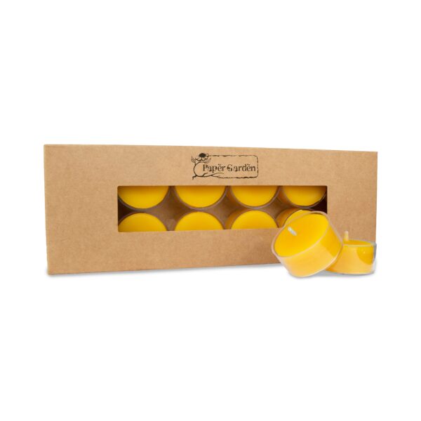 Box of 12 Beeswax Tealights