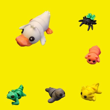 Cute Articulated Tiny Animals, Big Wonder!