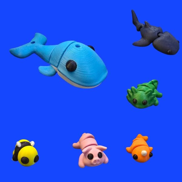 Cute Articulated Tiny Animals, Big Wonder! - 3D