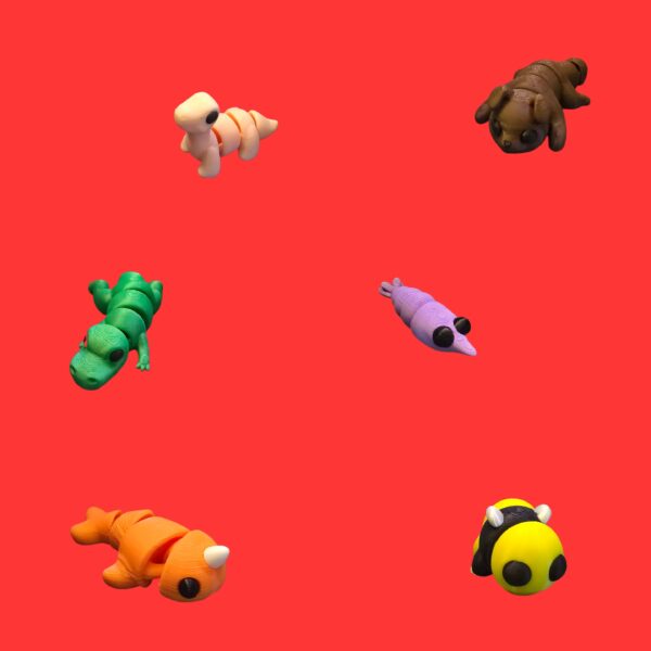 Cute Articulated Tiny Animals, Big Wonder! - 3D