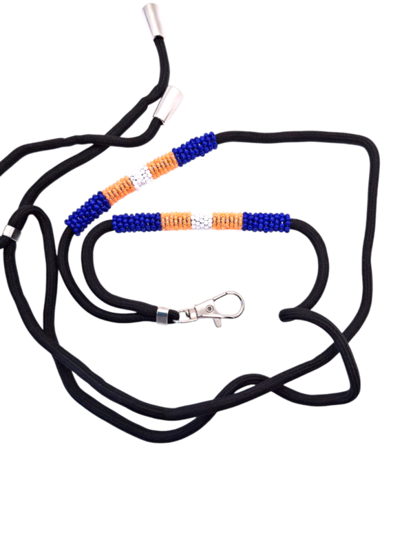 Phone Lanyard ~ Crossbody Knife Lanyard ~ Indigenous Hand Beaded Cell Phone Accessory
