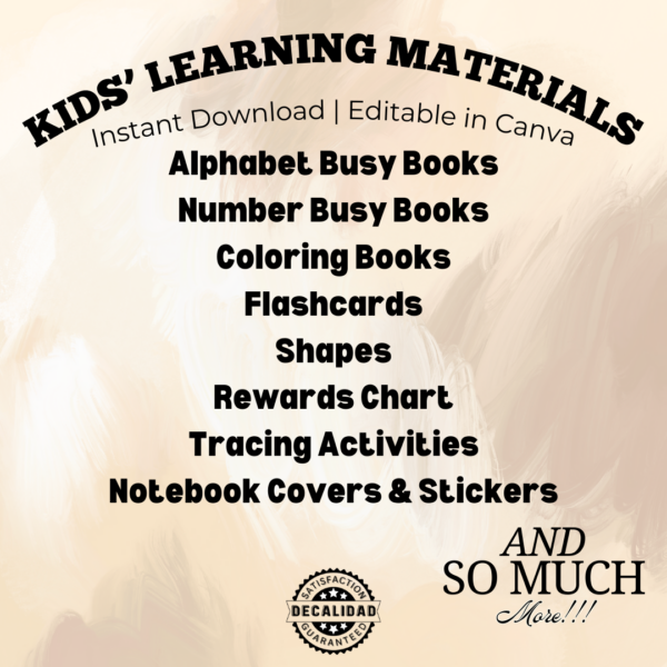 Kids' Learning Materials