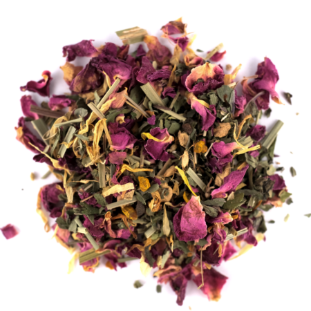 Loose Leaf Beauty Blend Tea made by Flourish Apothecary of Victoria, BC
