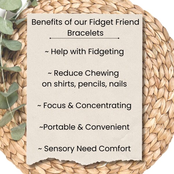 Cat Fidget Friend Bracelet, Fidget Toy for Stress Relief, Sensory Play for Kids & Adults