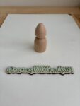 Wooden 3" Gnome