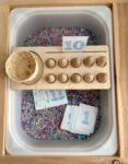 Ten Frame Set - Wooden Eggs