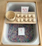 Ten Frame Set - Wooden Balls