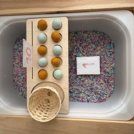 Ten Frame Set - Felt Balls