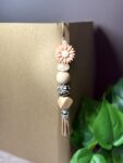 Silicone Bead Bookmarks w/tassel