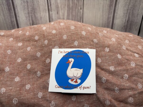 Humour-Themed Stickers (2.25″x2.25″)