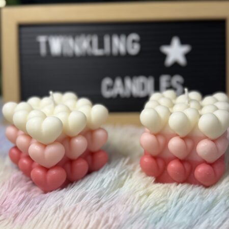Heartcube Candle