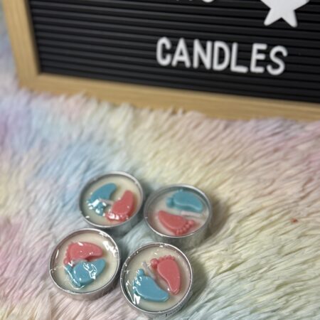 Baby Gender Reveal Candles