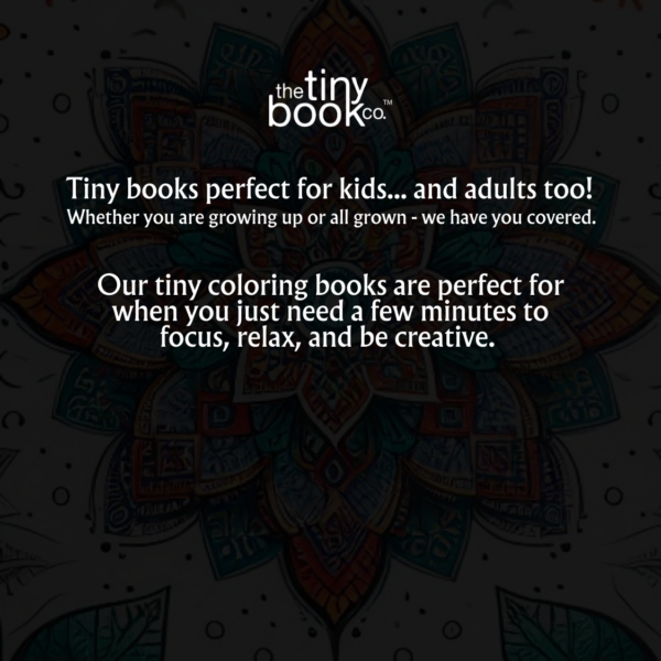Mandalas Tiny Coloring Book