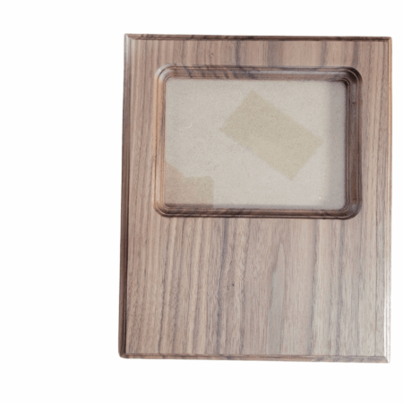 Walnut 5x7 Engravable Picture Frame
