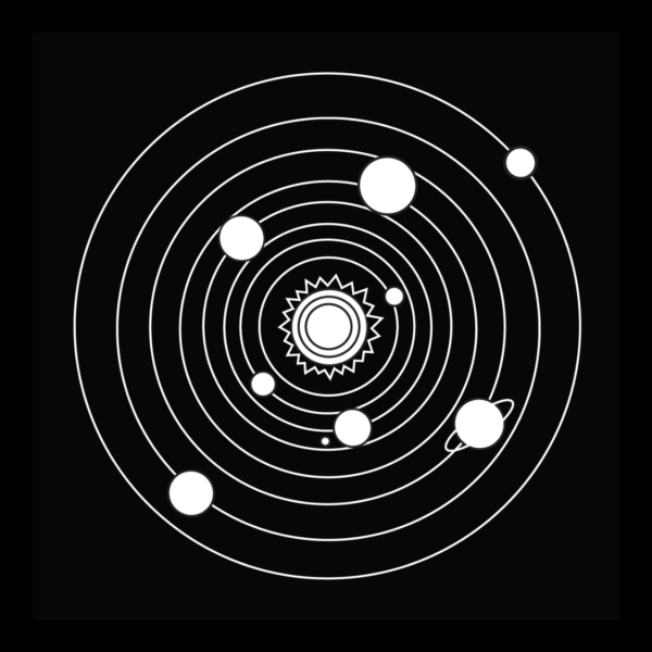 Space Tiny Coloring Book