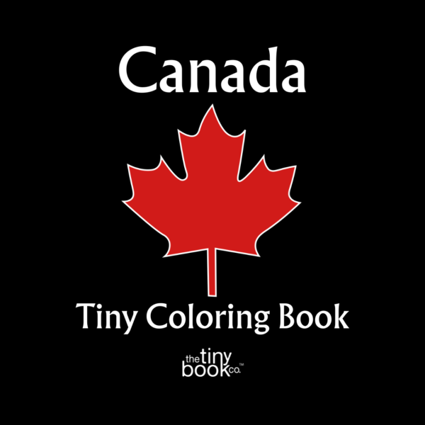 Canada Tiny Coloring Book