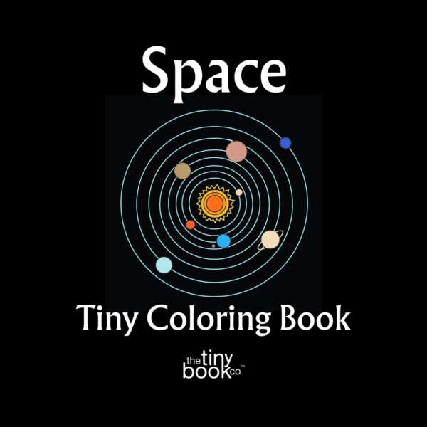 Space Tiny Coloring Book